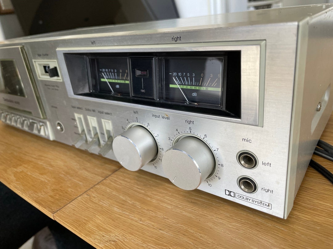 Technics RSM205 Cassette Player Recorder Deck Vintage 1980s Etsy Australia