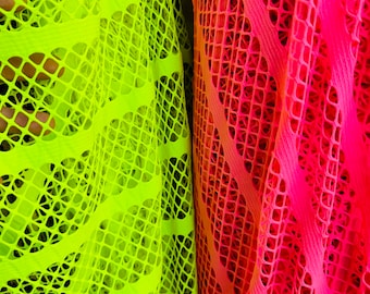 New Fishnet geometric design great quality of nylon spandex 4-way stretch 58/60” Sold by the YD.