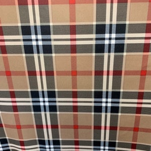 Buy Luxury Brand Fashion Plaid Print on Best Quality of Nylon Online in  India - Etsy