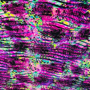 New abstract Safari design print on heavy quality of nylon spandex best quality in the market 4-way stretch 58/60”