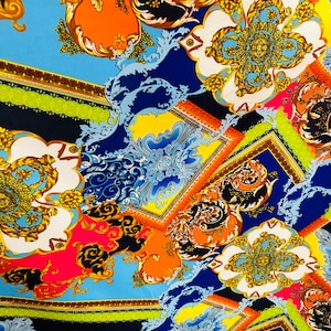 New Fashion brand design print on super techno poly spandex 4-way stretch 58/60”