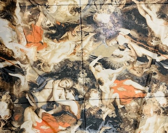 New Angels design print on great quality of nylon power mesh 4-way stretch 58/60”