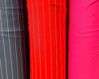 Nadelstreifen-Design auf bester Qualität aus nylon-spandex 4-Wege-Stretch 58/60 ”  Hochwertige Stoffe von EthanLAspandex