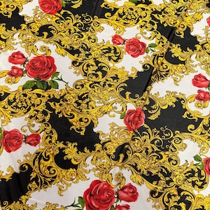 New fashion brand design print on great quality of power mesh 4-way stretch 58/60” Sold by the YD. Ships worldwide from Los Angeles Californ