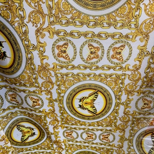 New Fashion Brand Butterfly design print on great quality of nylon power mesh 4-way stretch 58/60” Sold by the YD.