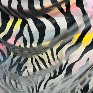 New Exotic Tiger design on Burnout stretch velvet 4-way stretch 58/60” Sold by the YD. Ships worldwide from Los Angeles California USA