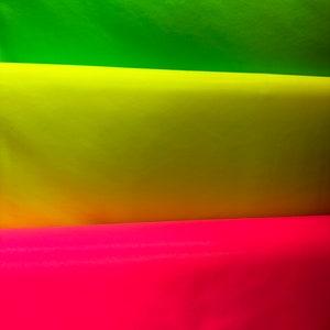 Neon colors foggy foil metallic nylon spandex 4-way stretch 58/60” Sold by the YD.