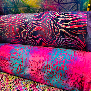 Hologram metallic nylon spandex various designs available in stock high quality of spandex fabrics 58/60”
