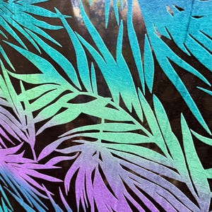 Italy Silky Burnout velvet Leaves design high quality spandex burnout 4-way stretch 58/60” Soldy by the YD. Ships worldwide from Los Angeles