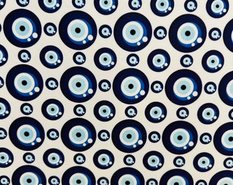 New Eye Abstract design print op de beste kwaliteit nylon spandex 4-way stretch 58/60" Verkocht door de YD. Wordt wereldwijd verzonden vanuit L.A