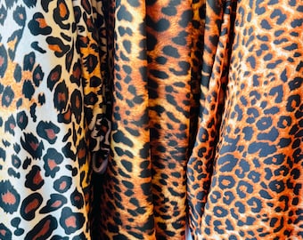 Exotische dierenprints op de beste kwaliteit nylon spandex, 4-way stretch: 58/60 inch. Verkocht per jaar. Verzending wereldwijd vanuit Los Angeles, Californië