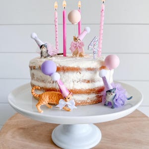 Cat Cake Topper | Kitten Party Decoration