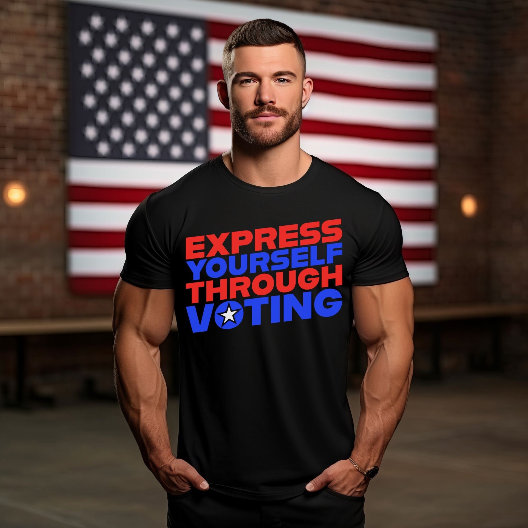 2024 Election T-shirt, Men's Voter T-shirt, Women's Voter T-shirt ...