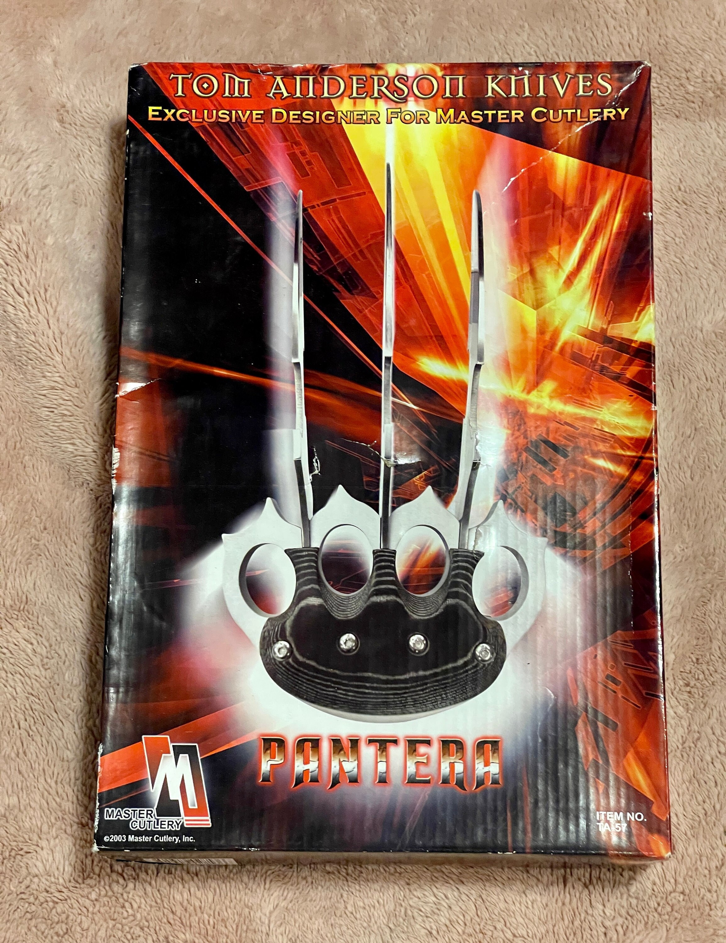 Pantera Wolverine Claw - Tom Anderson Master Cutlery Knives With