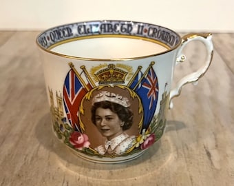 Aynsley 1953 Queen Elizabeth Commemorative Cup