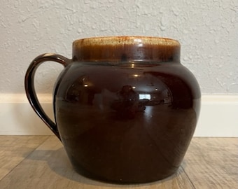 Antique Pfaltzgraff Stoneware Bean Pot