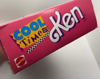 Vintage Barbie 1988 Mattel Cool Times Ken - Etsy