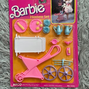 Vintage 1980’s Mattel Barbie Hostess Set