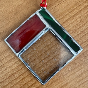 Stained Glass Suncatcher - Unique Art, Home Decor & Gift