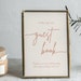 Cursive Guestbook Sign Printable for Weddings and Events Kindly Sign ...