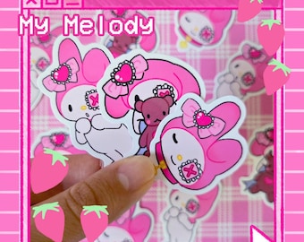 My Melody 3 sticker pack
