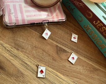 Ace Card Spicy Ereader Kindle Charms Dust Plugs Sweet and Spicy Reader Gifts Accessories