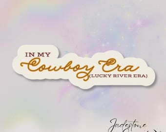 Cowboy Era Holographic Sticker - Jessica Peterson Licensed Merch