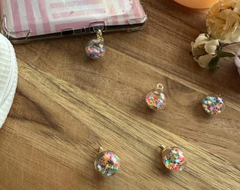 Confetti Bulb Kindle Charm: Spicy Reader Accessory