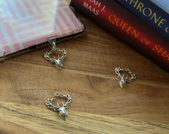 Throne of Glass Kindle Charm: Stag Reader Gift