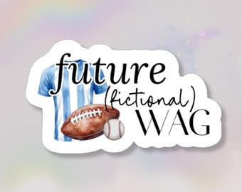 Holographic Spicy Bookish Kindle Sticker “Future (fictional) WAG”