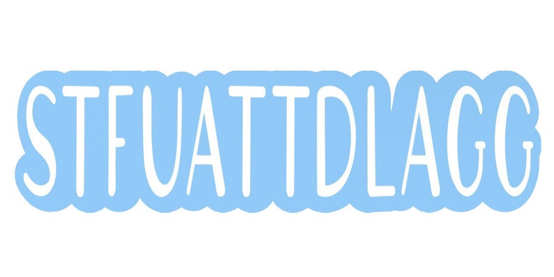 STFUATTDLAGG Permanent Vinyl Car Decal: Spicy Smut Booktok Reader bild 6