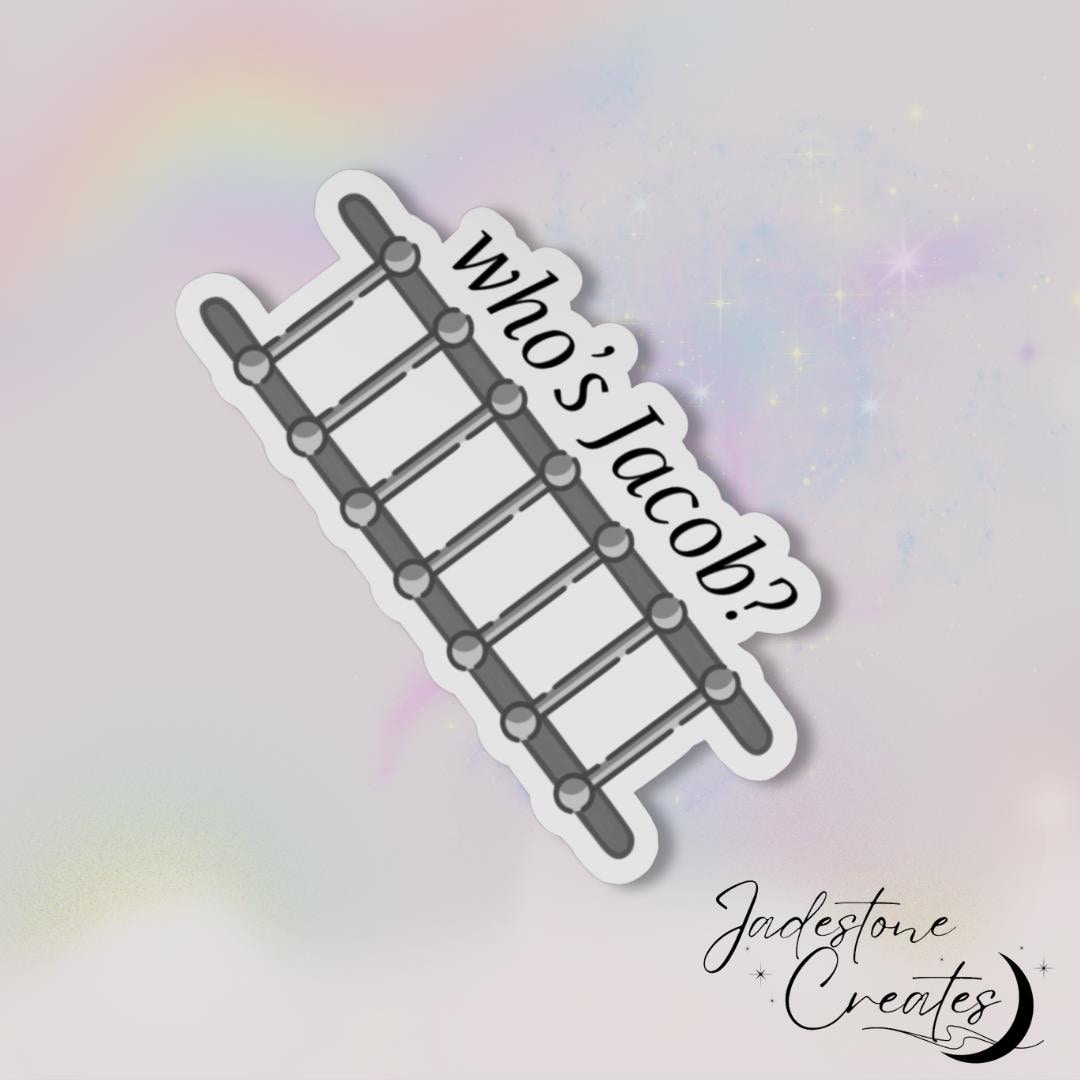 Jacob's Ladder Holographic Sticker: Funny Smut Reader Decal - Etsy