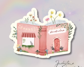 Bookish bookstore holographic kindle ereader stickers
