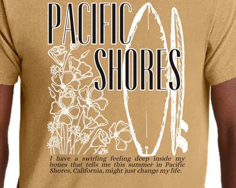 LICENSED Sarah A Bailey Pacific Shores Comfort Colors tee shirt