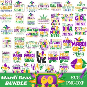 Mardi Gras SVG Bundle, Mardi Gras Clipart, Carnival svg silhouette, Masquerade Carnival SVG, Festival svg, Mardi Gras Carnival svg