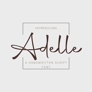 Police manuscrite, police cursive, police Cricut, polices pour Cricut, police Procreate, police moderne