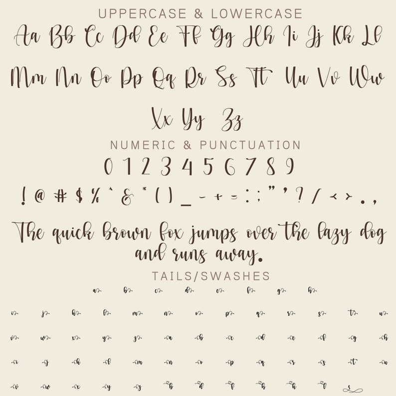 Maskuroh Font Calligraphy Tails Heart Font, Modern Font, Boho Font, Branding Font, Swash Font, Fonts for Cricut Bohemian Fonts Cricut Font image 8