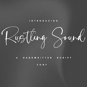 Fuente de script de firma manuscrita, fuente cursiva, fuente Cricut, fuentes cursivas para Cricut, fuente Procreate, fuente moderna