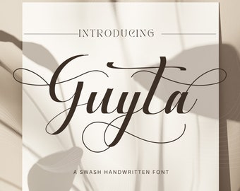 Handlettered Font, Handwritten Font, Calligraphy Font, Script Font, Cricut font, Procreate, Canva, Wedding, Invitation font,  Commercial Use