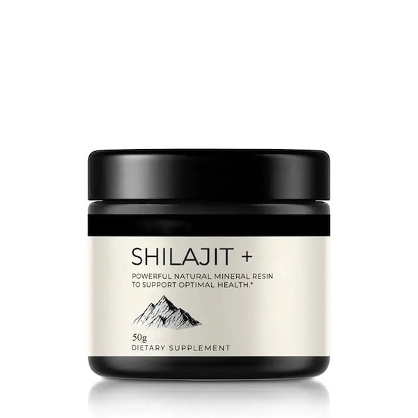 Shilajit Pure Resin Authentic Natural,Organic, Premium Altai Quality 50g de haute qualité biologique.