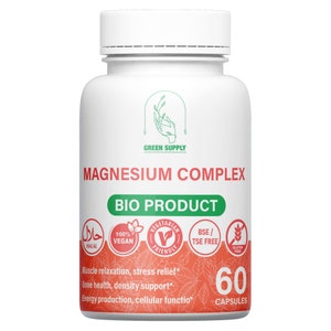 Magnesium Complex: High quality Magnesium Glycinate + Magnesium Taurate + Magnesium L-Threonate.