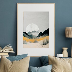 Bohomodern Abstract Print | Printable Wall Art | Abstract Illustration | Minimalist Abstract Wall Art | Boho Decor Wall Decor