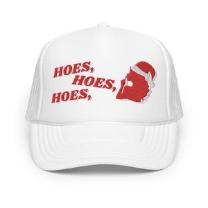 Christmas Trucker Hat | Funny Christmas Hat | Embroidered Graphic | Best Quality | Classic Foam Trucker Cap