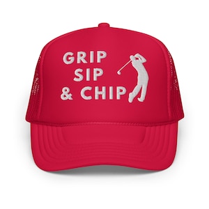 Golf Hat, Golfing Hat, Golf Trucker Hat, Golfing Trucker Hat, Golf Cap
