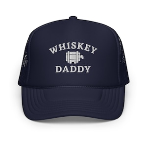 Whiskey Trucker Hat | Whiskey Drinker Hat | Whiskey Lover Gift | Bourbon Trucker Hat | Bourbon Lover Gift | Funny Whiskey Hat