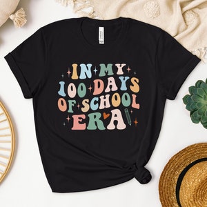 Kids In My 100 Days of School Era shirt, 100 Days of School, Kids 100 Day of School shirt, 100th Day Of School Celebration, Student Shirt