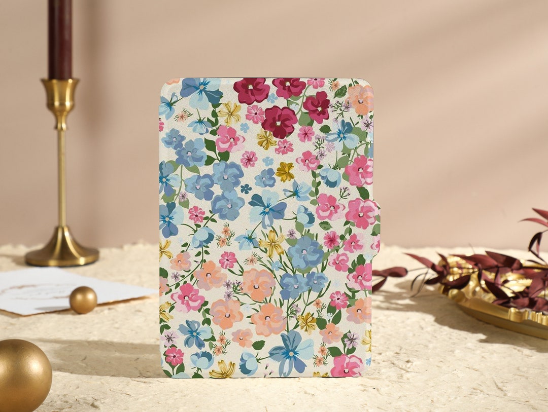 Bunch of Flowers Kindle Case, Personalization Kindle Case, All New