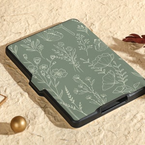 Botanical Theory Kindle Case, Personalization Kindle Case, All new kindle 6 2022 Case, Kindle Paperwhite Case10 Gen, 11th Gen Case image 6