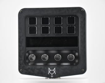 Sim Racing Stream Deck PLUS supporta il telaio in estrusione di alluminio