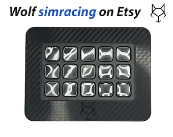 Supporto Stream Deck per Sim Racing – Per modello (MK1 / MK2 / Scissor) ***Streamdeck non incluso****